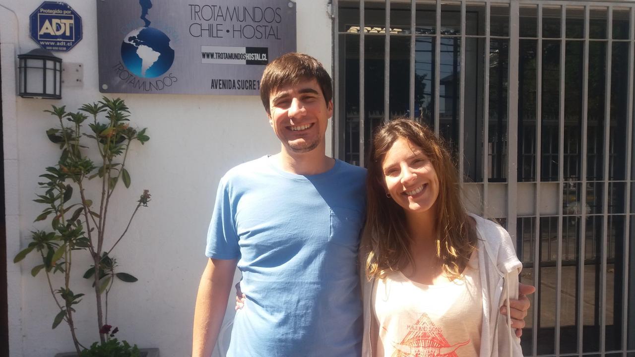 Trotamundos Hostal Santiago Exterior foto
